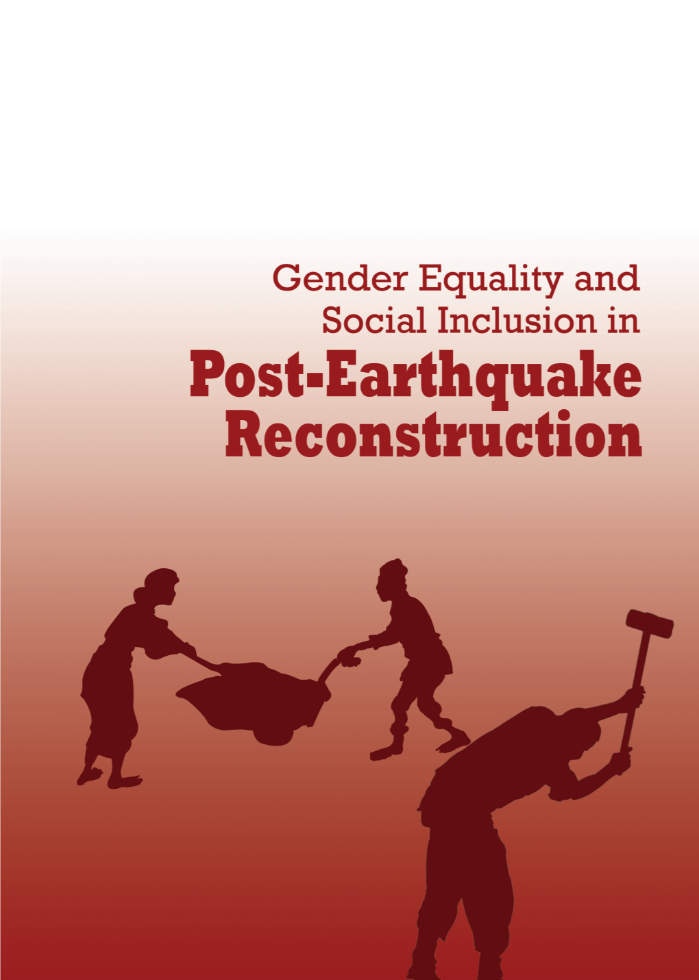 Gender Equality and Social Inclusion in Post-Earthquake Reconstruction 1 STUDY TEAM