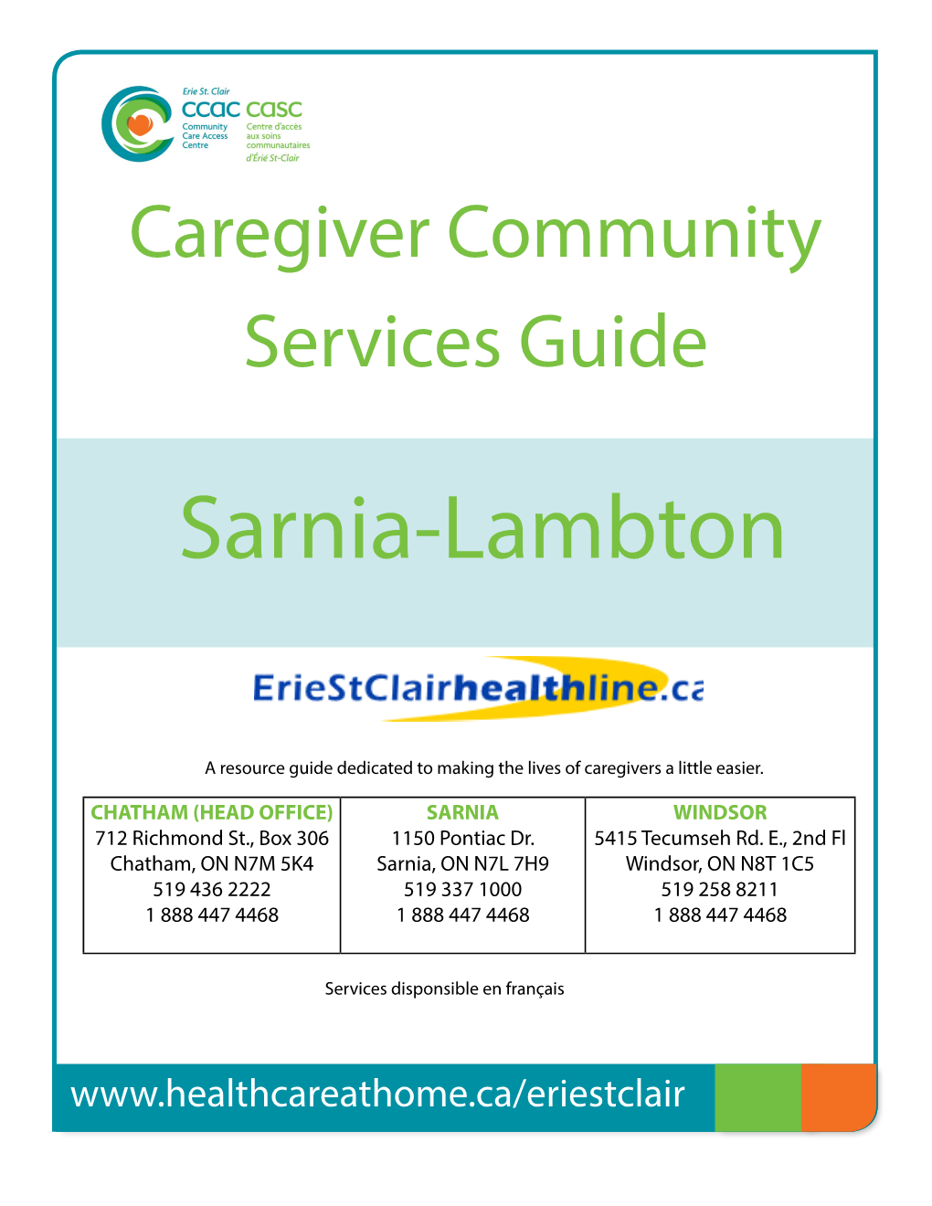 Community Caregiver Guide
