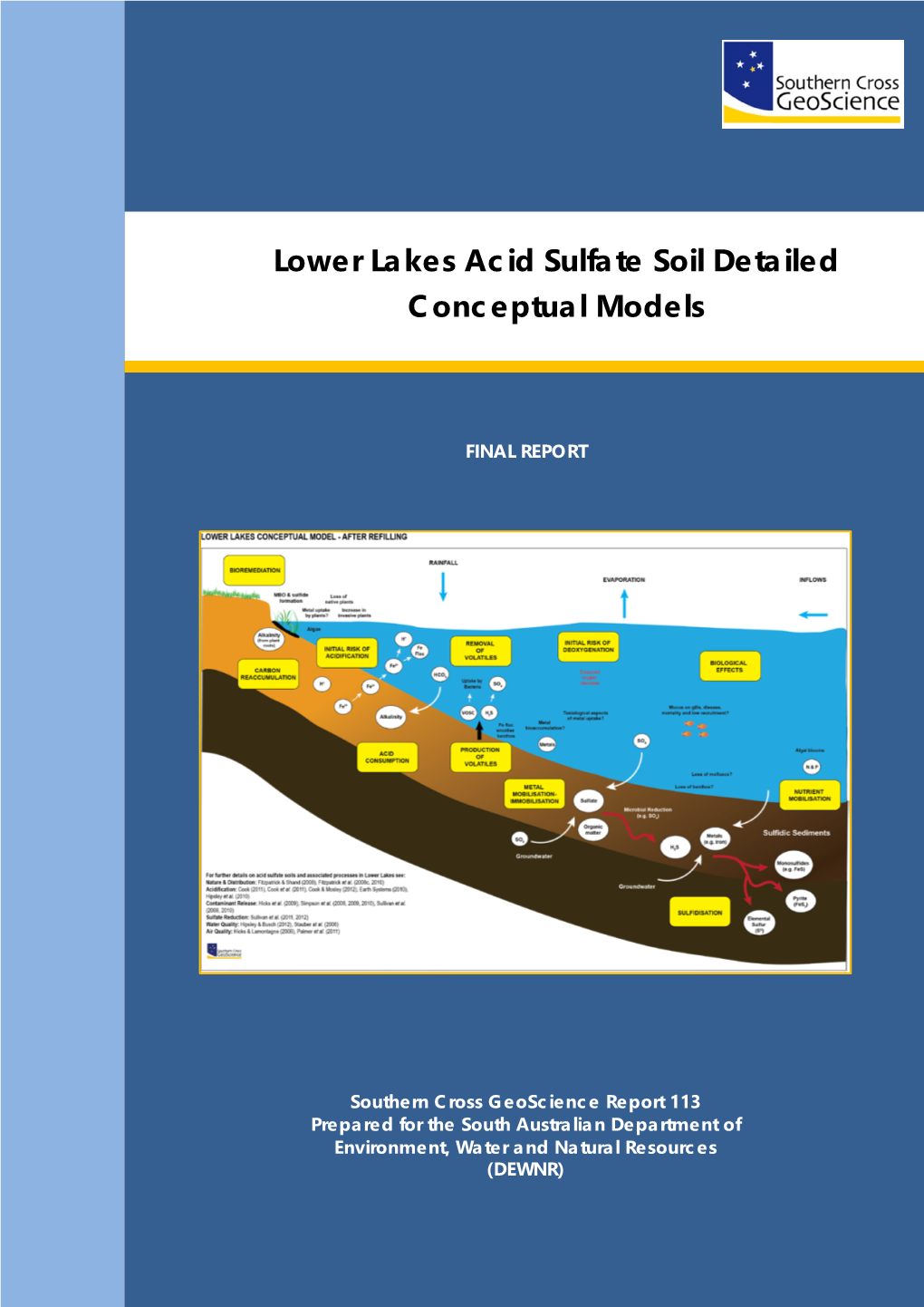 Lower Lakes Acid Sulfate Soil Detailed Conceptual Models