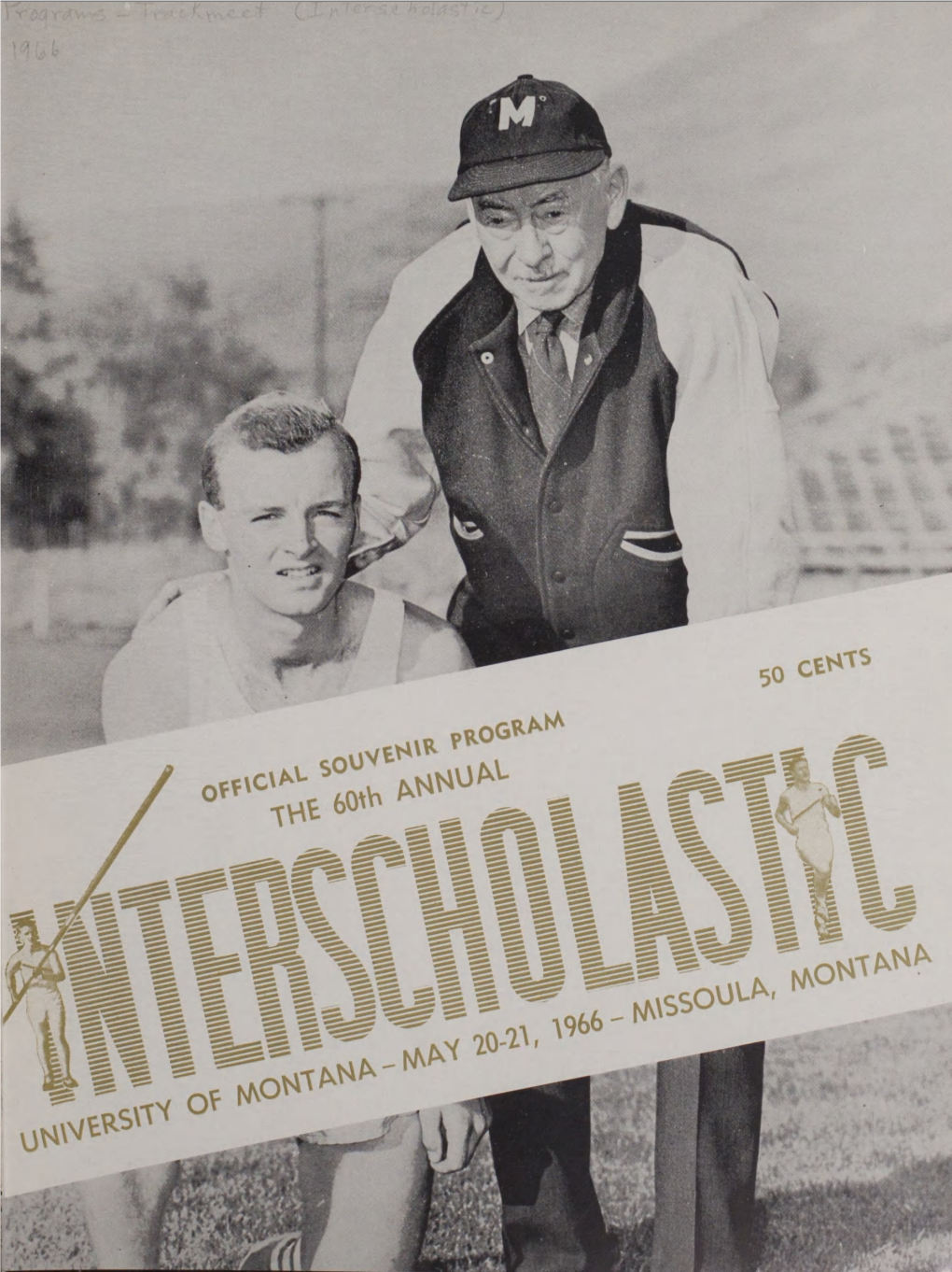 Interscholastic Meet Program, 1966
