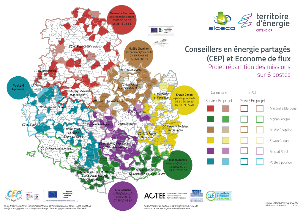 Conseillers En Énergie Partagés (CEP) Et Econome De Flux