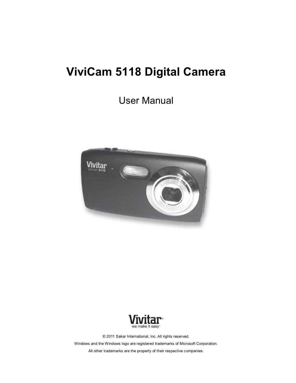 Vivicam 5118 Digital Camera