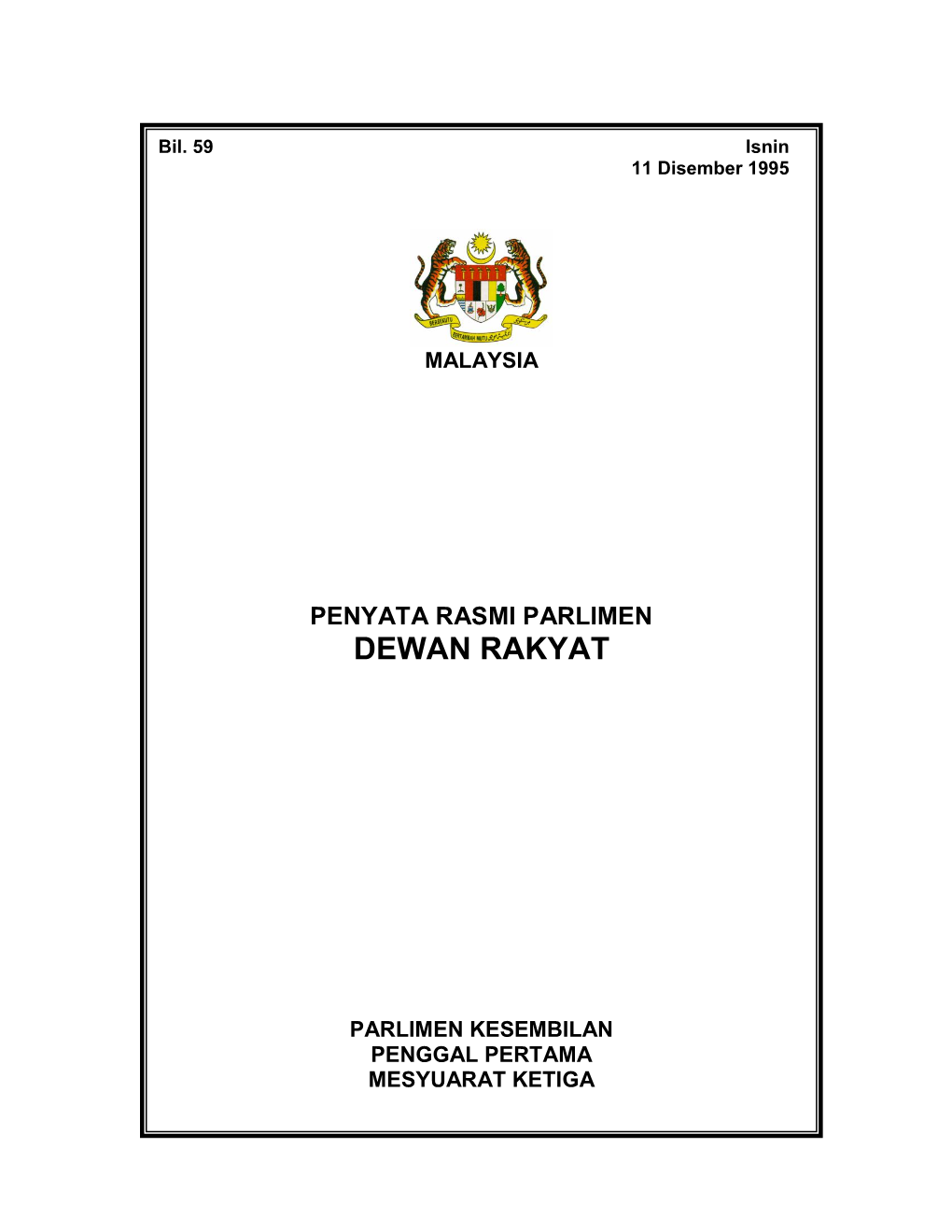 Dewan Rakyat