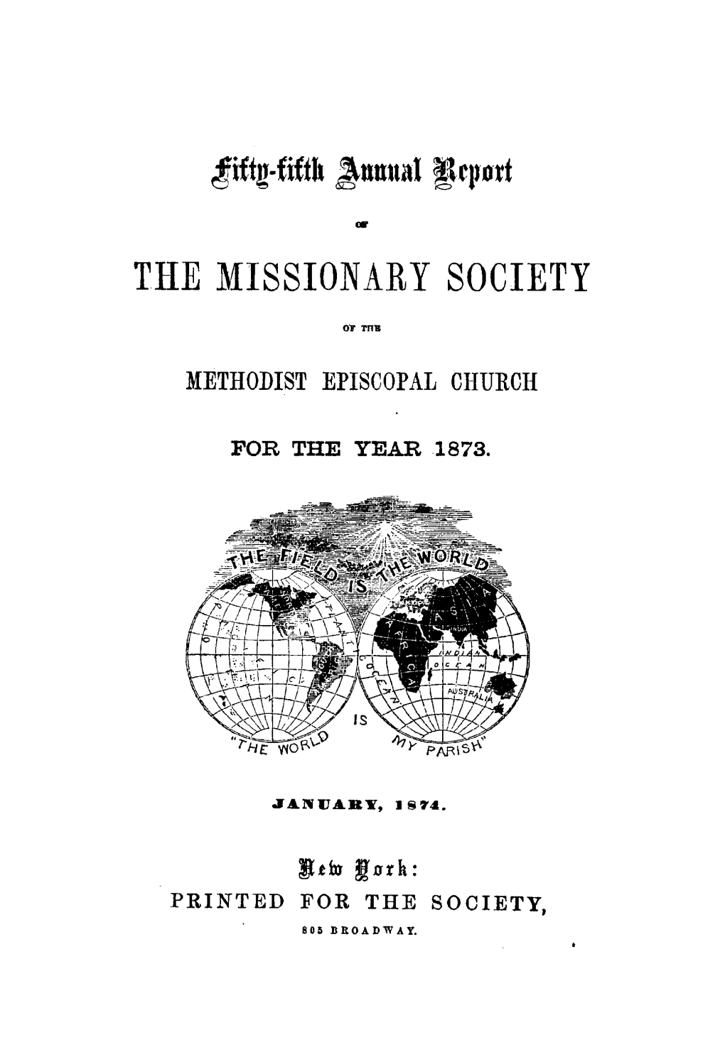 The Missionary Society