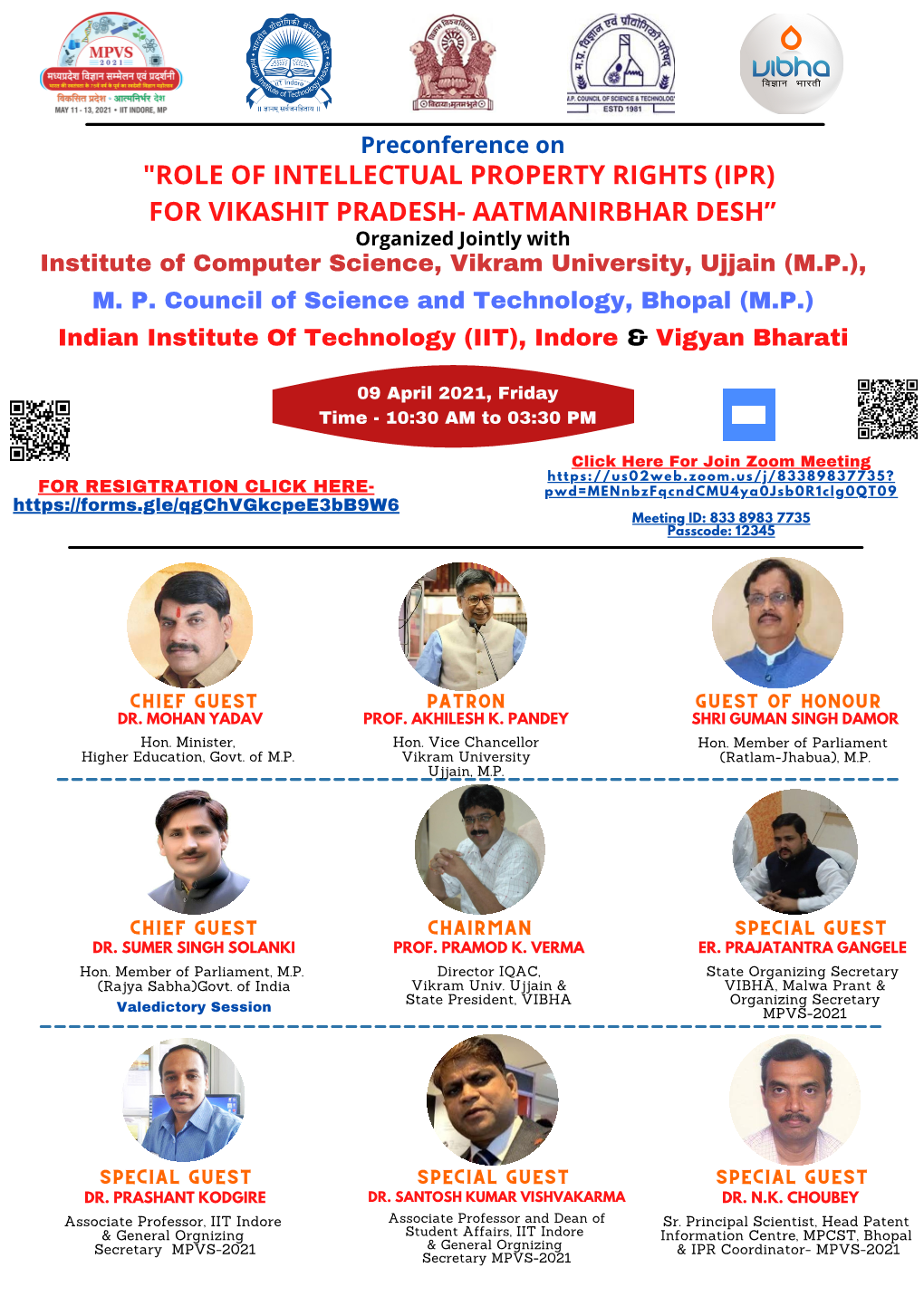 "Role of Intellectual Property Rights (Ipr) for Vikashit Pradesh- Aatmanirbhar Desh”