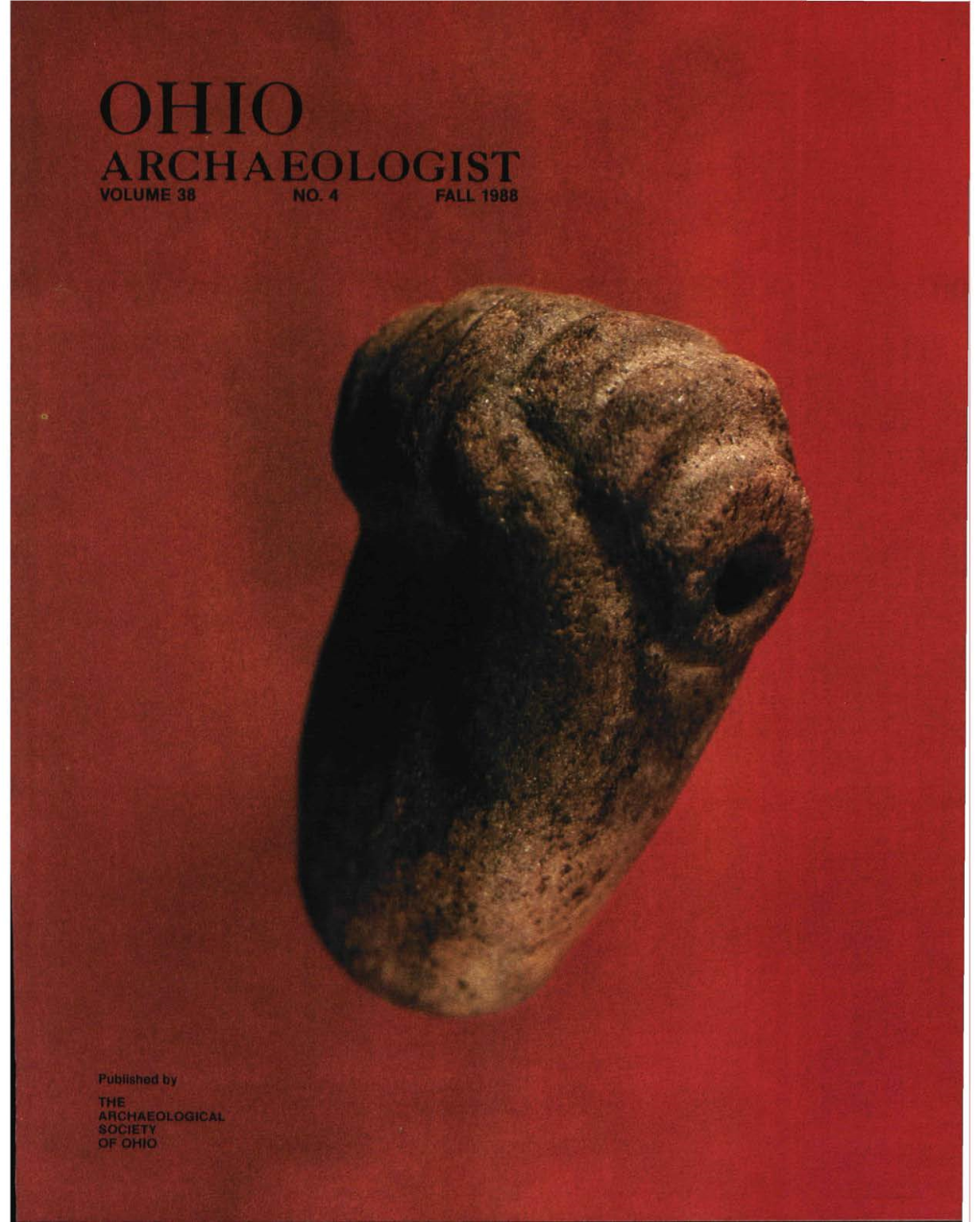Ohio Archaeologist Volume 38 No