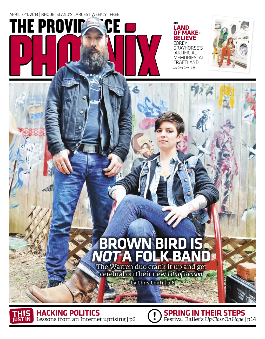 The Providence Phoenix | April 5, 2013 3