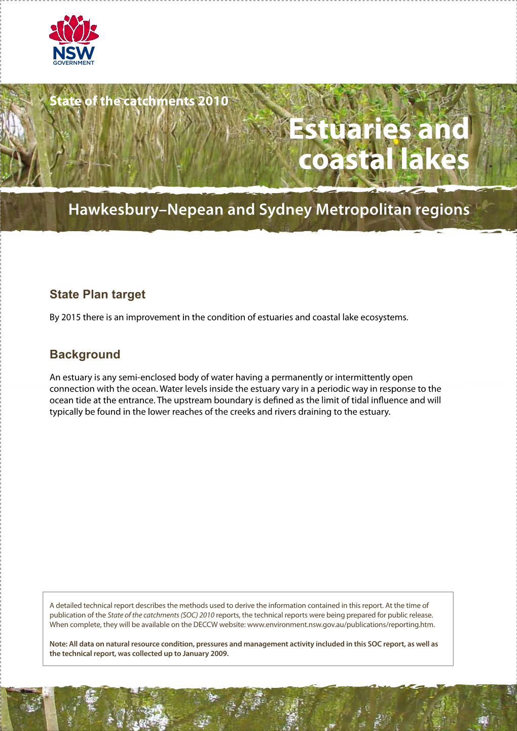 Hawkesbury Nepean & Sydney Metropolitan Regions