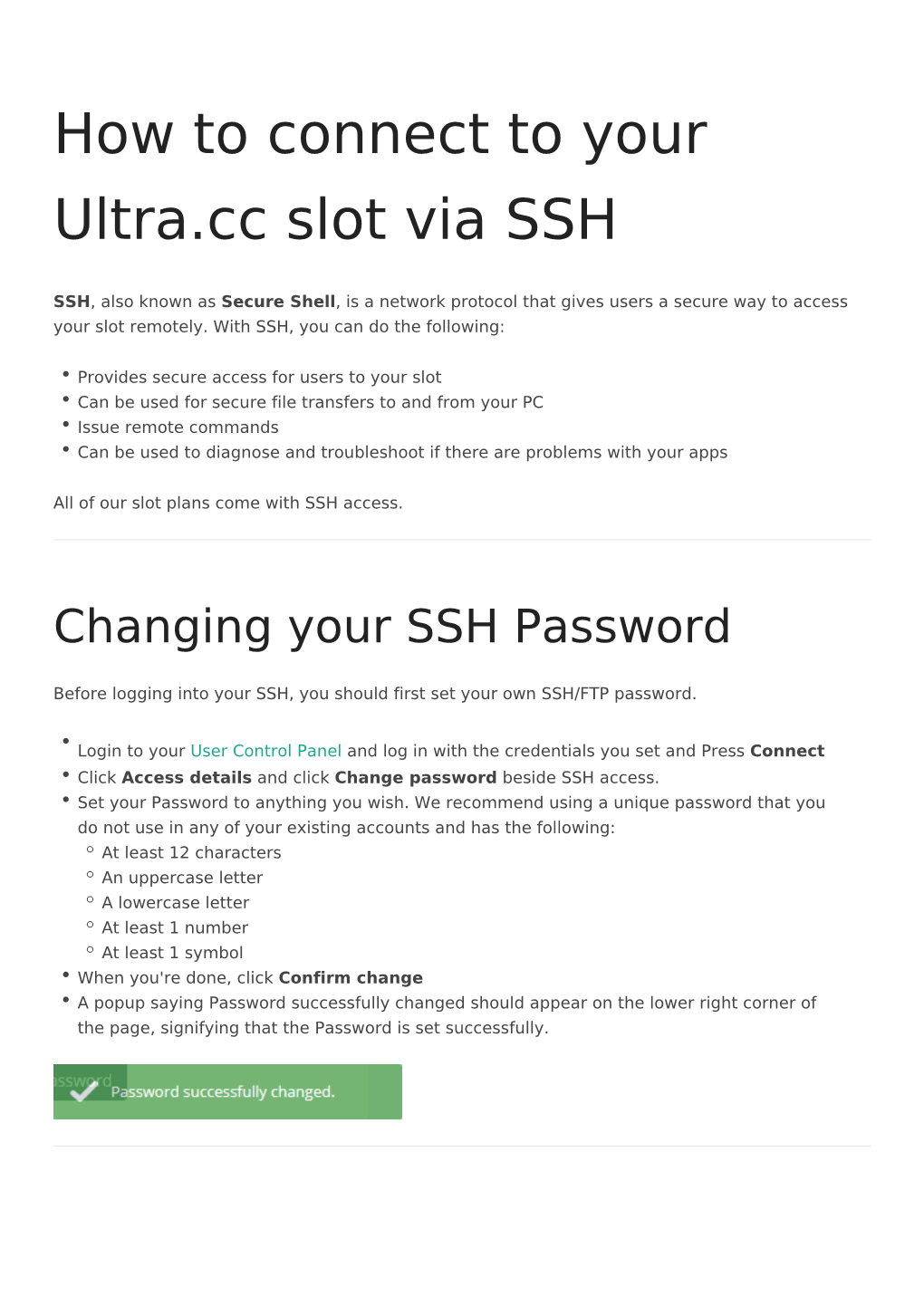 How to Connect to Your Ultra.Cc Slot Via SSH