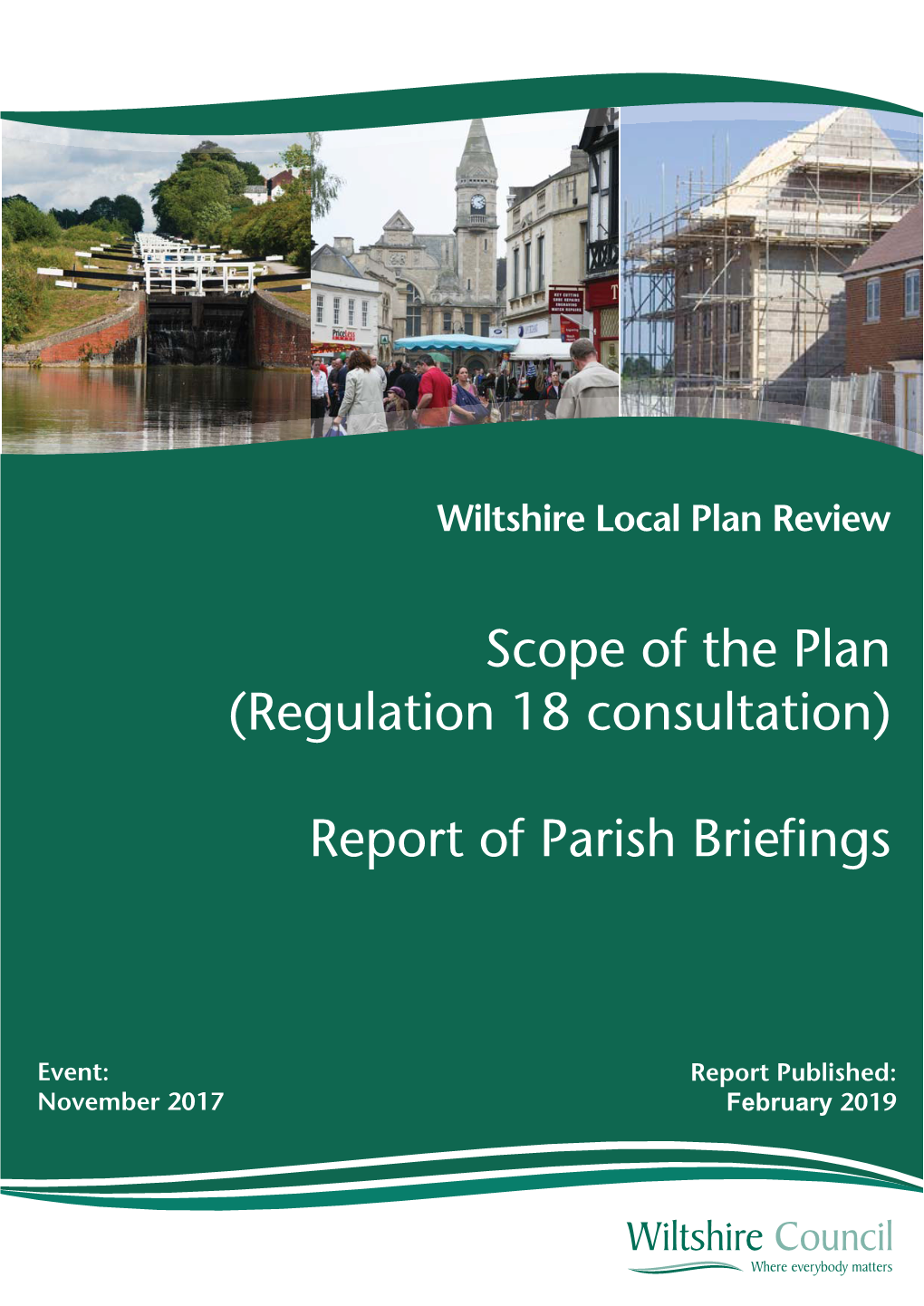 Scope of the Plan (Regulation 18 Consultation)