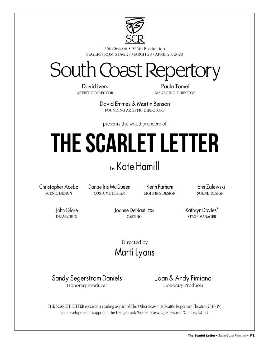 The Scarlet Letter