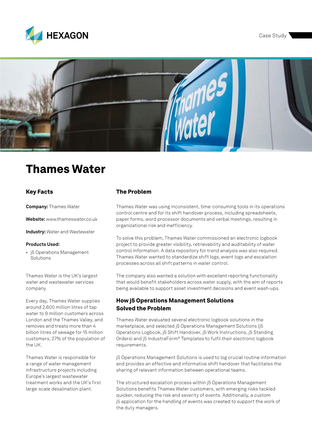 Thames Water Case Study