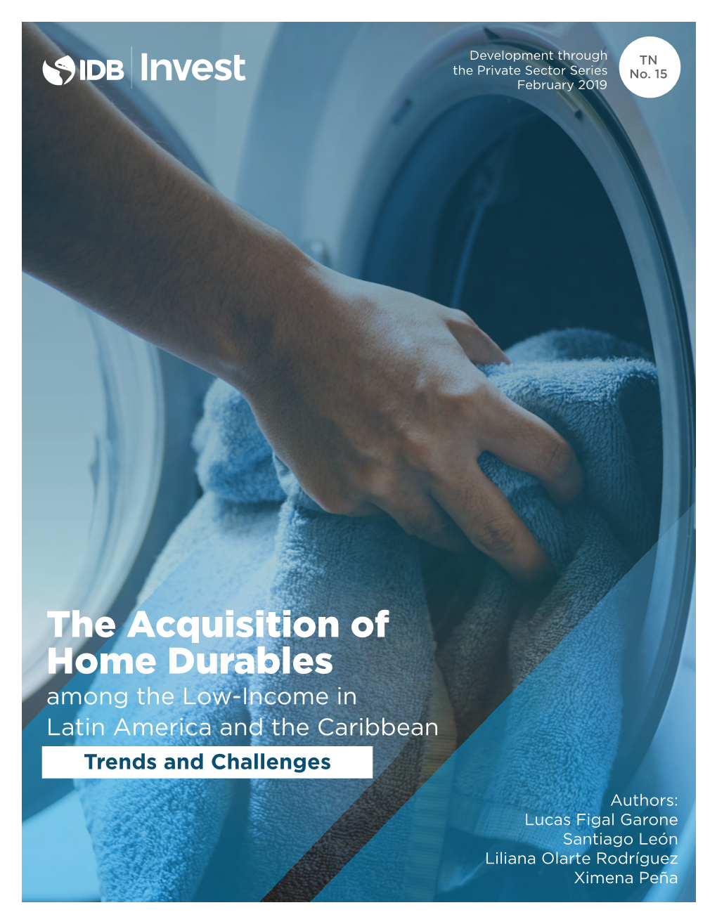 The Acquisition of Home Durables Among the Low-Income in Latin America and the Caribbean Trends and Challenges