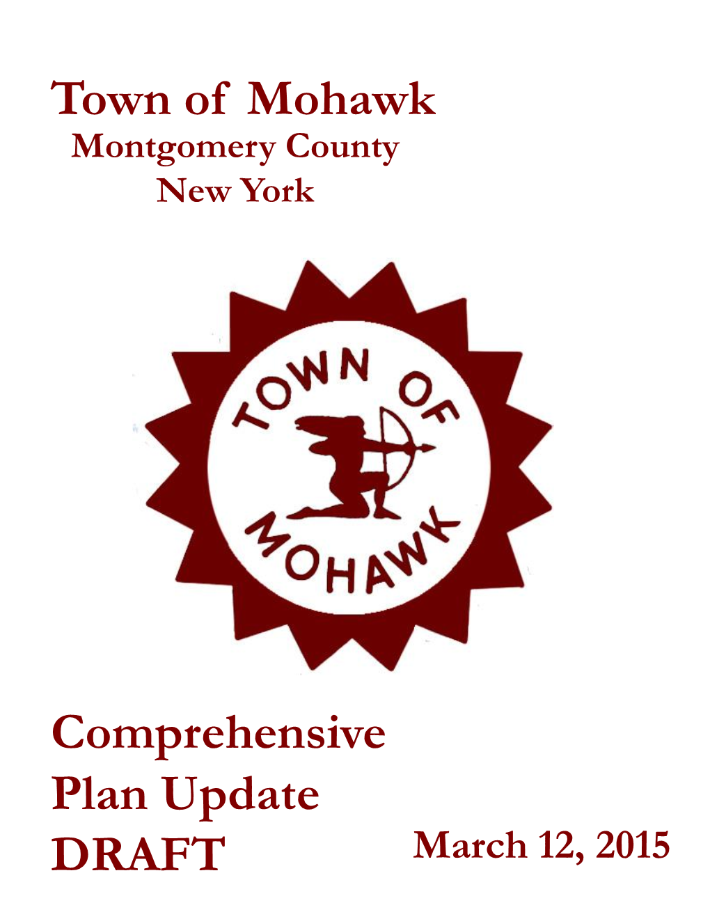 Comprehensive Plan Update DRAFT March 12, 2015