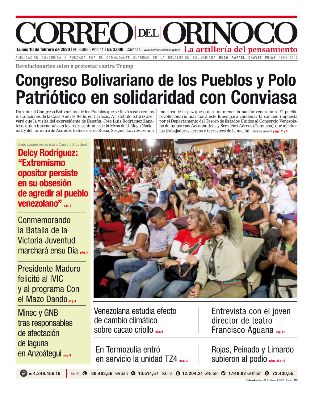 Patriótico En Solidaridad Con Conviasa