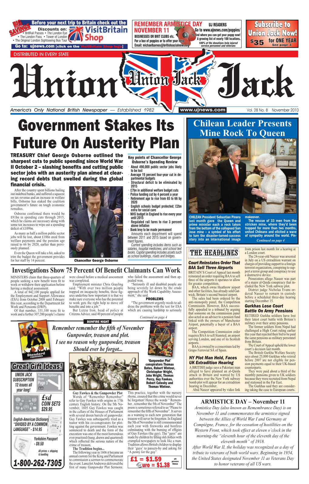 Government Stakes Its Future on Austerity Plan