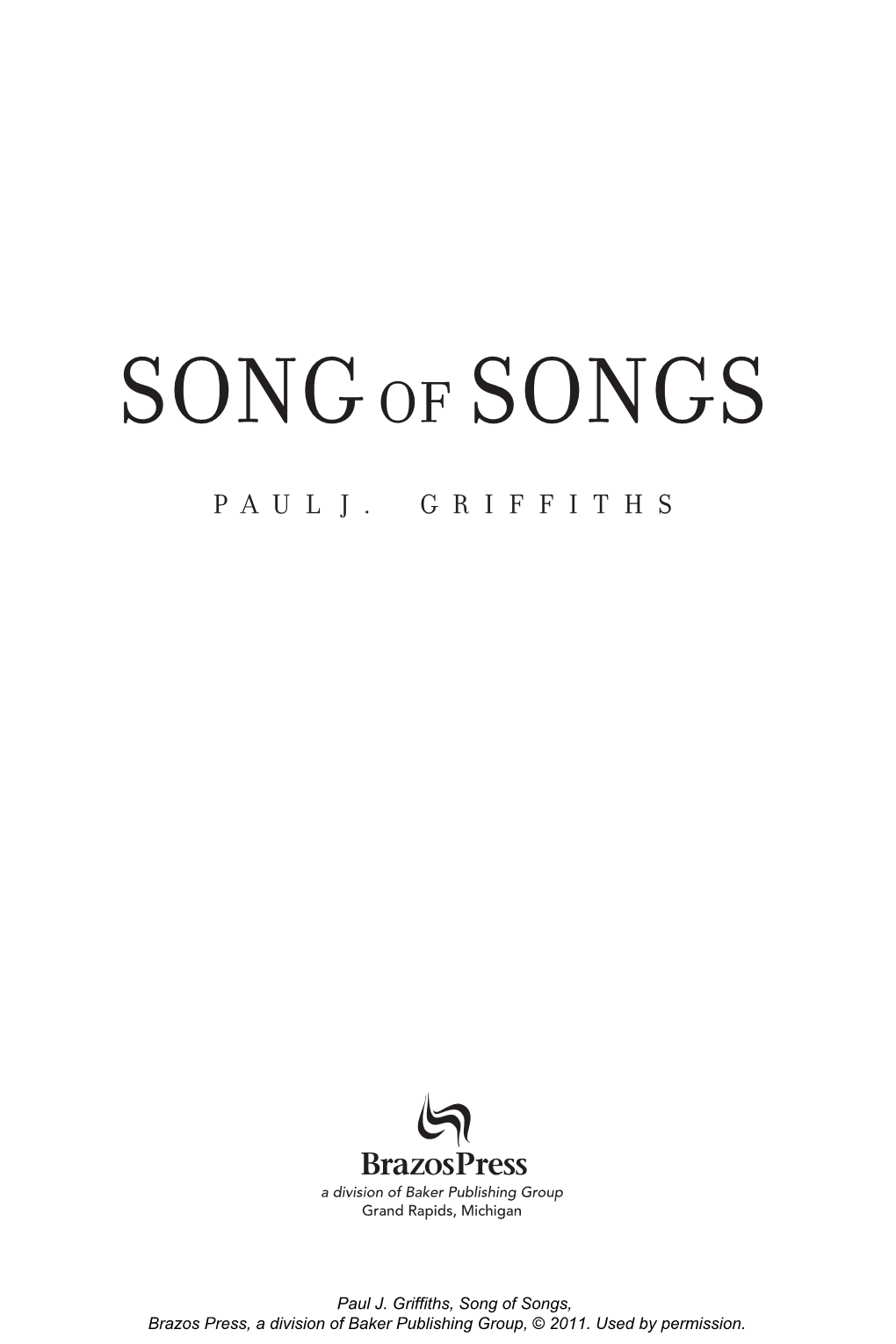 Song of Songs