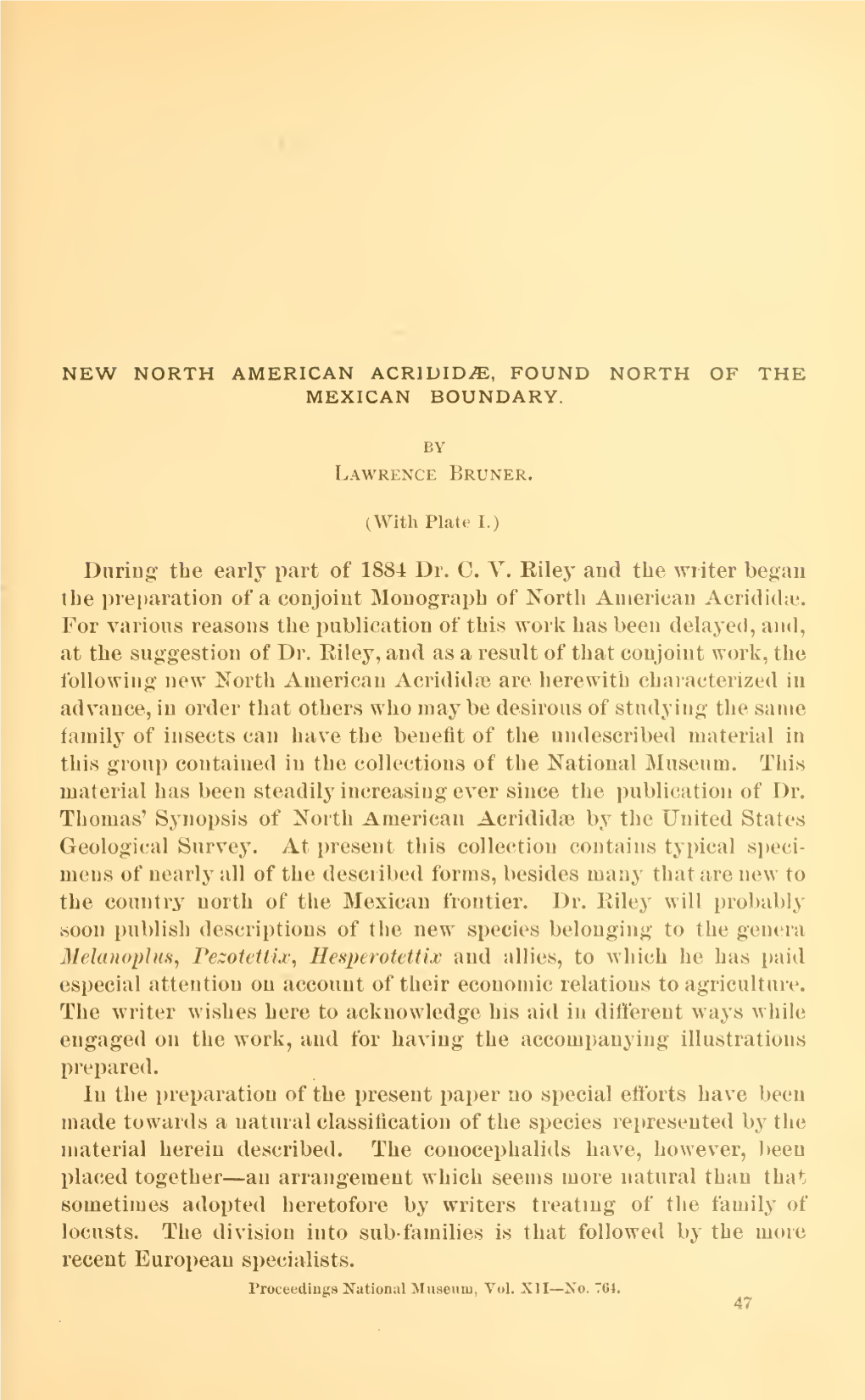 Proceedings of the United States National Museum