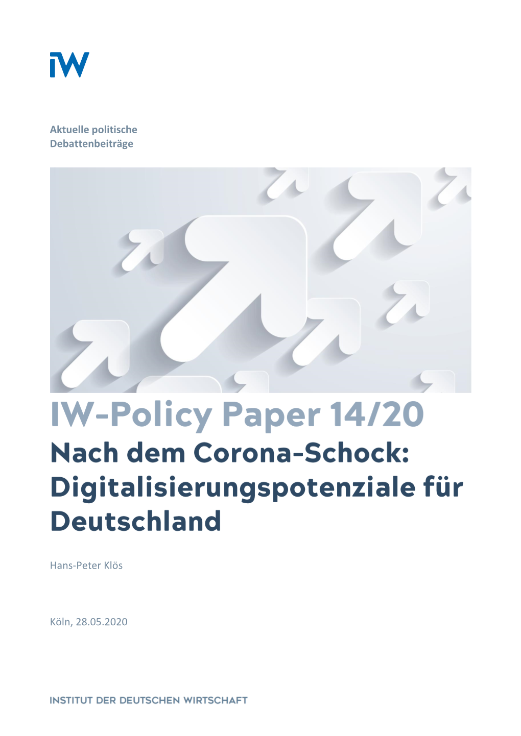 Nach Dem Corona-Schock: Digitalisierungspotenziale Für