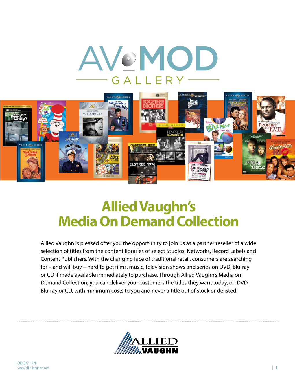 Allied Vaughn's Media on Demand Collection