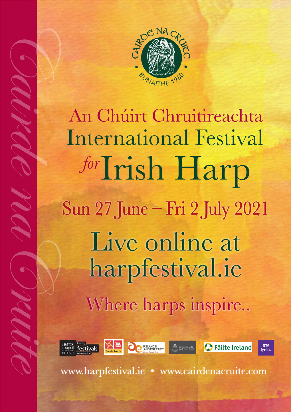 Harp Festival Programme 2021