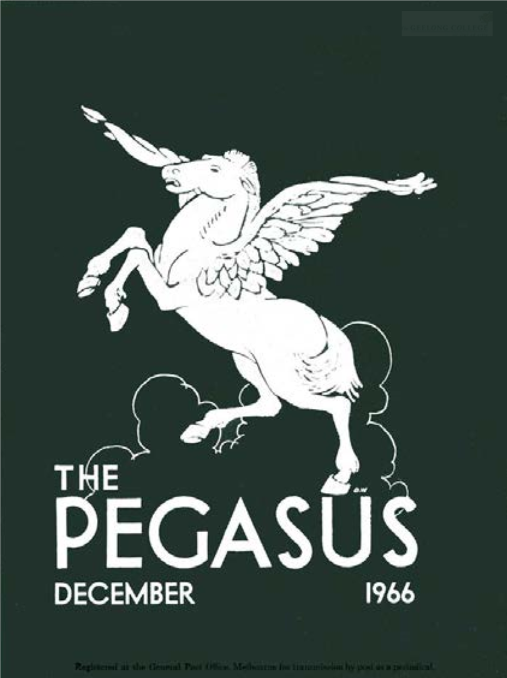 Pegasus December 1966