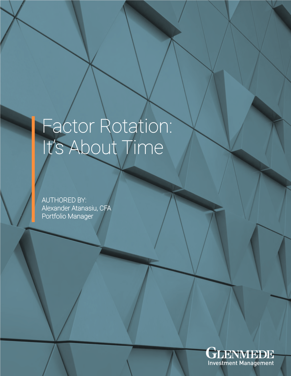 Factor Rotation: It’S About Time