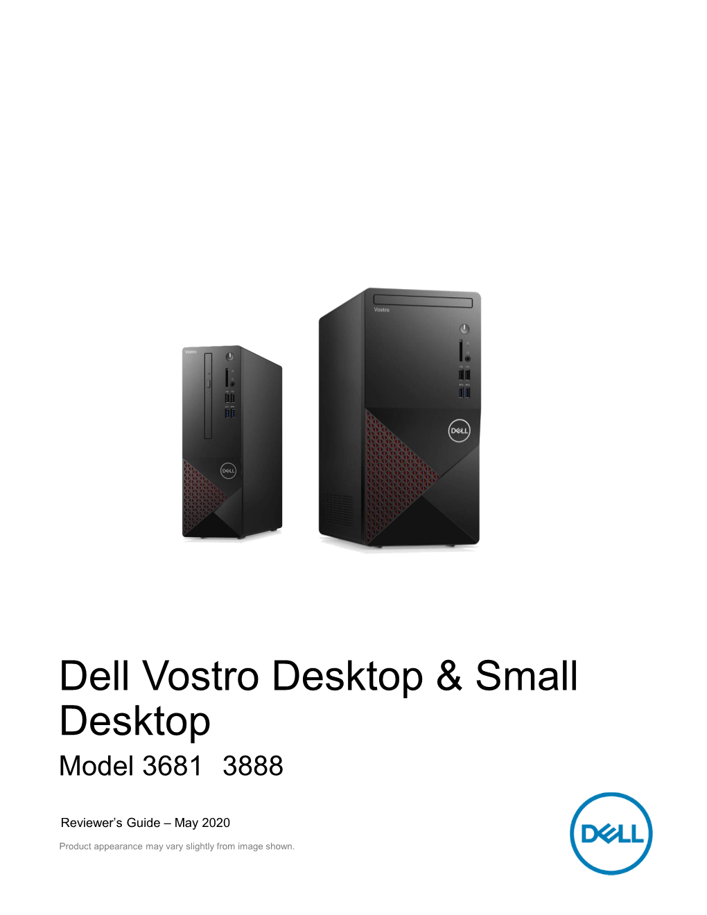 Dell Vostro Desktop & Small Desktop