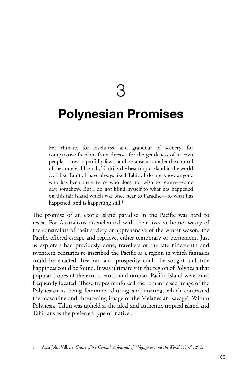 Polynesian Promises