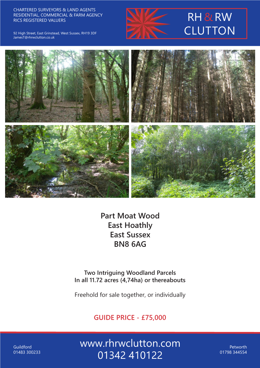Part Moat Wood East Hoathly East Sussex BN8 6AG