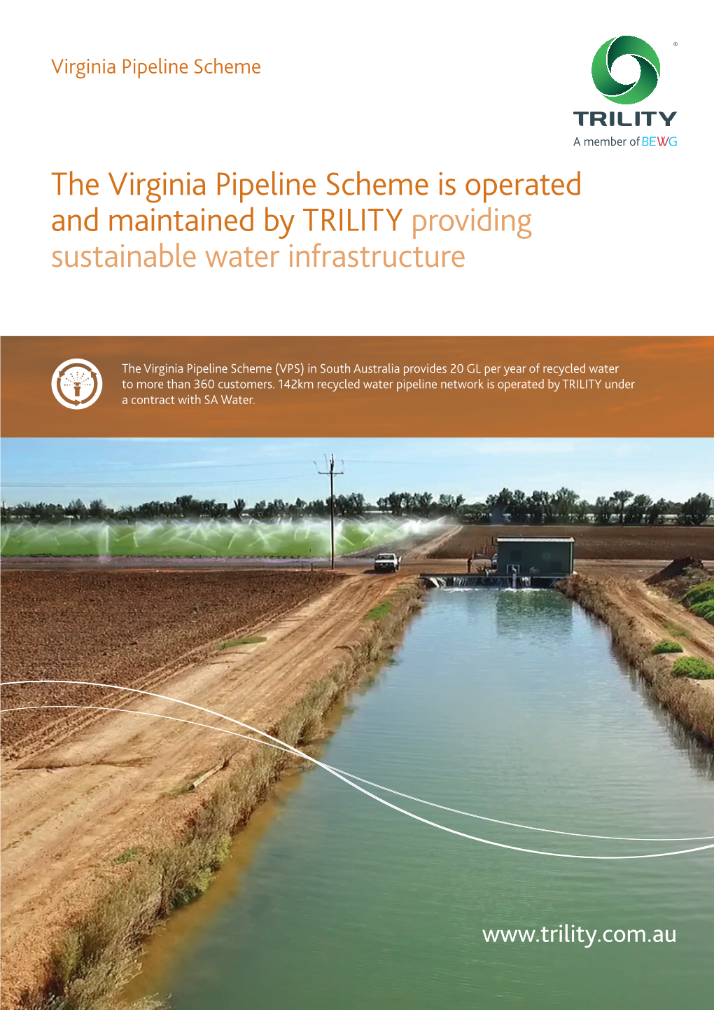 The Virginia Pipeline Scheme Is Operated and Maintained by TRILITY Providing Sustainable Water Infrastructure