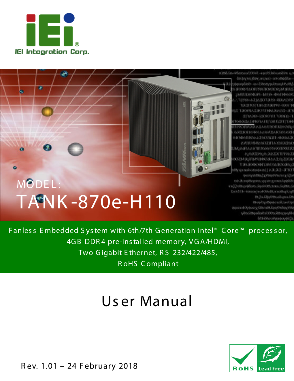 TANK-870E-H110 Embedded System