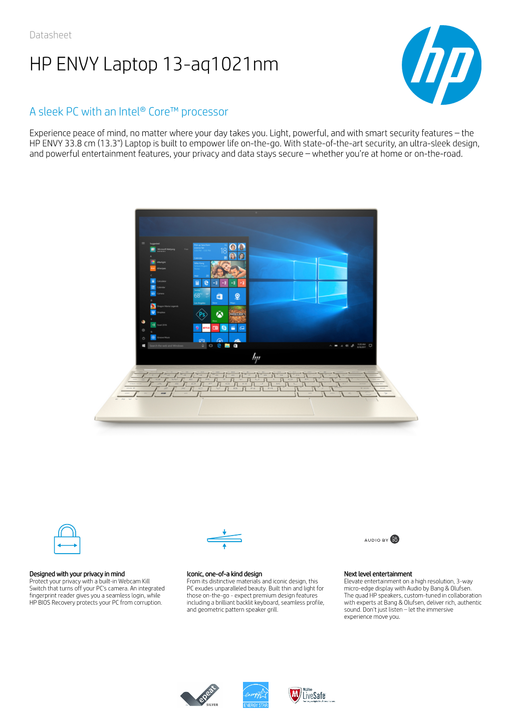 HP ENVY Laptop 13-Aq1021nm