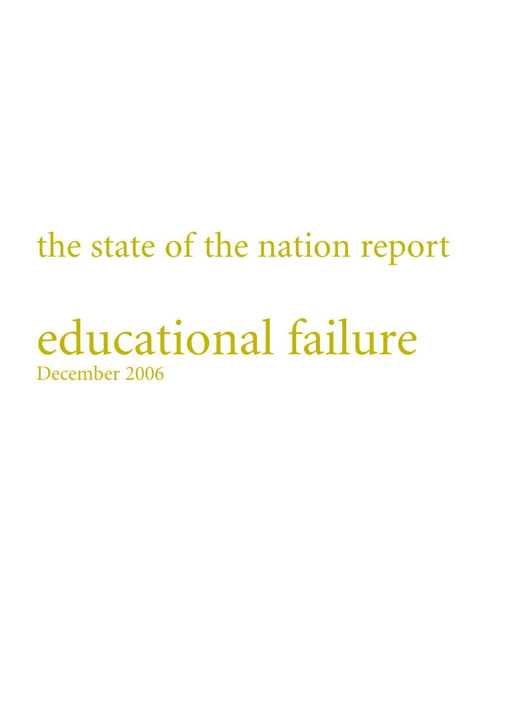 Ed Failure Full Report 1.Qxp