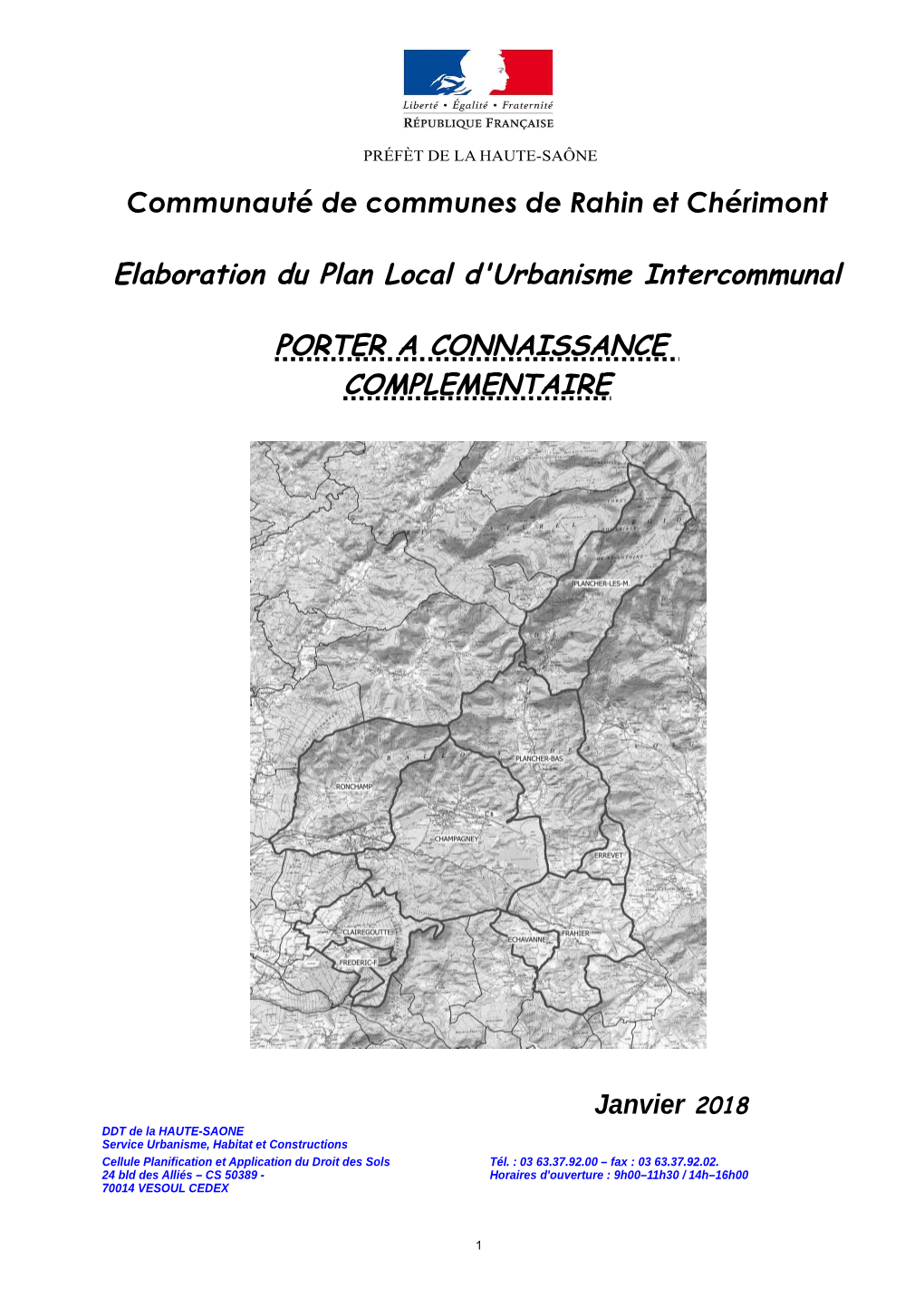 Communauté De Communes De Rahin Et Chérimont Elaboration Du Plan