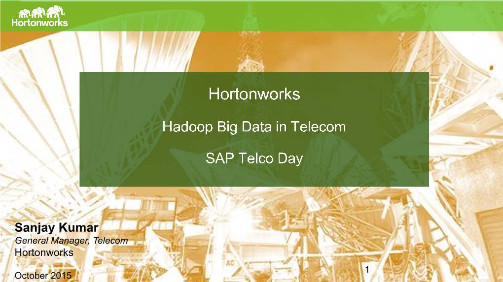 Hortonworks Data Platform