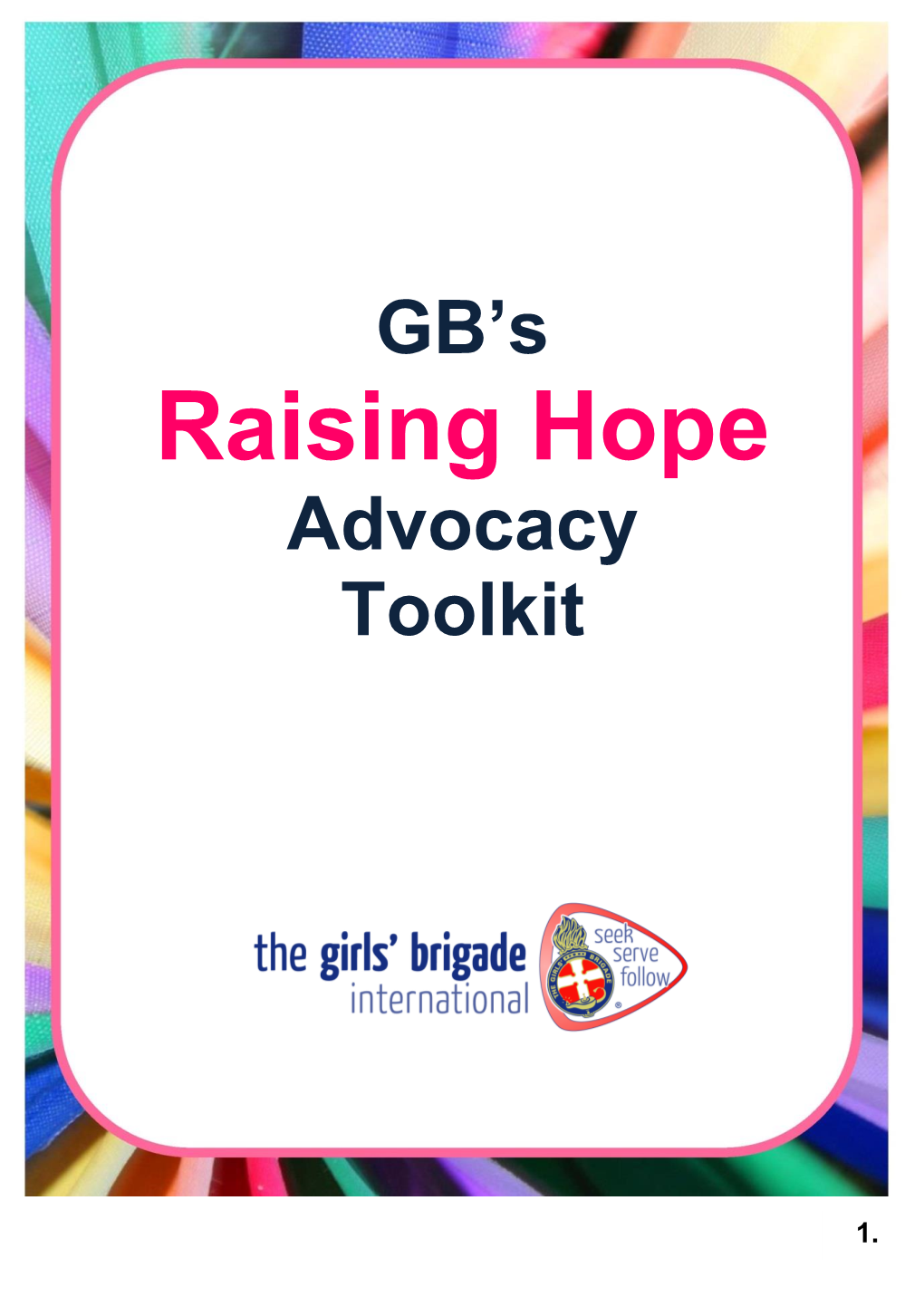 'Raising Hope' Advocacy Toolkit