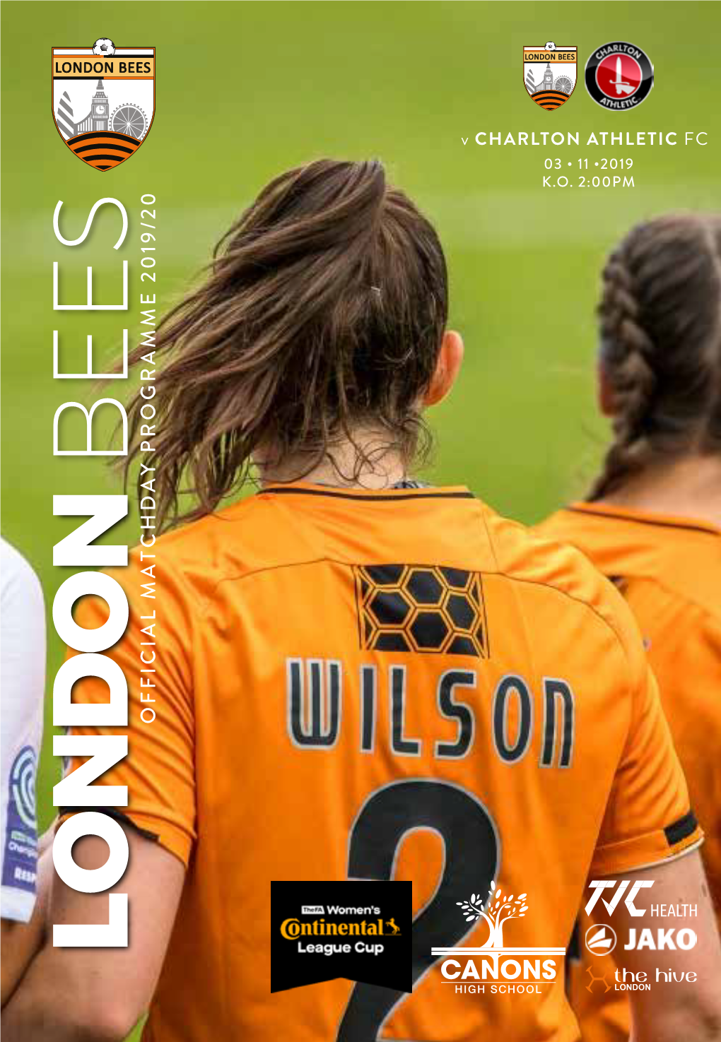 Official Matchday Programme 2 0 19 /2 0