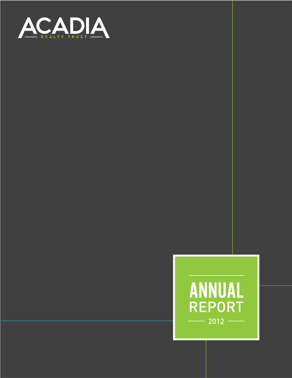 AKR 2012 Annual Report
