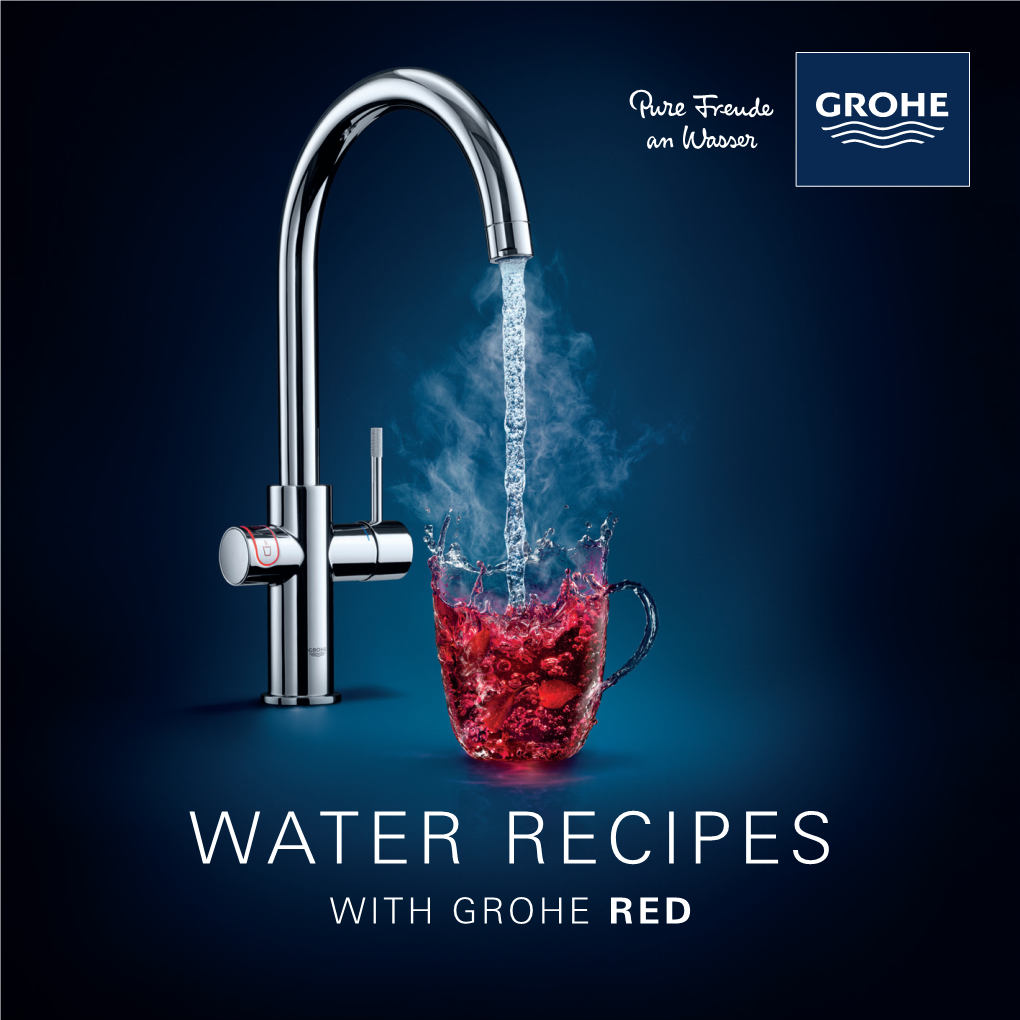 Water Recipes with Grohe Red Technology You Can Trust