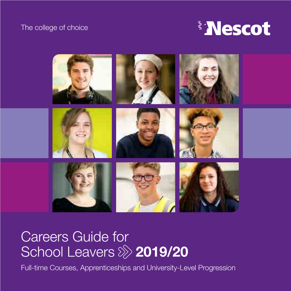 Careers Guide for School Leavers 2019/20