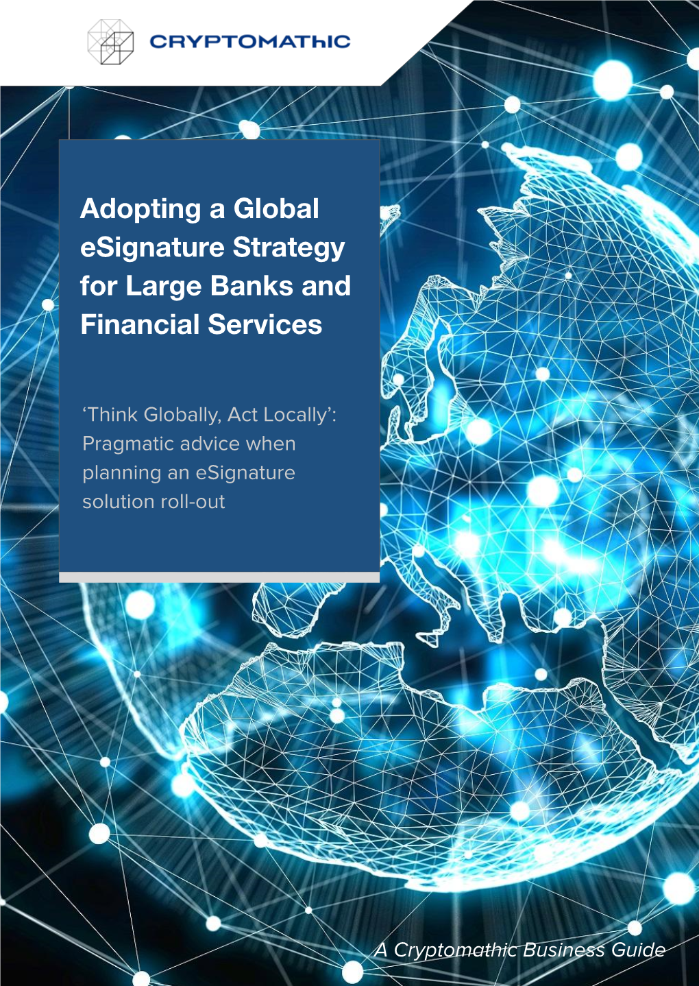 Adopting a Global Esignature Strategy for Large Banks and Financial Services