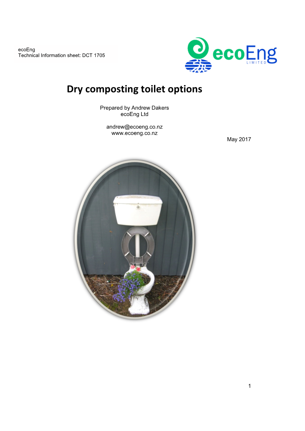Dry Composting Toilet Options
