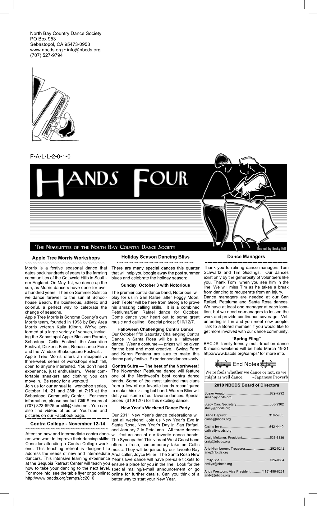 Hands Four Fall 2010