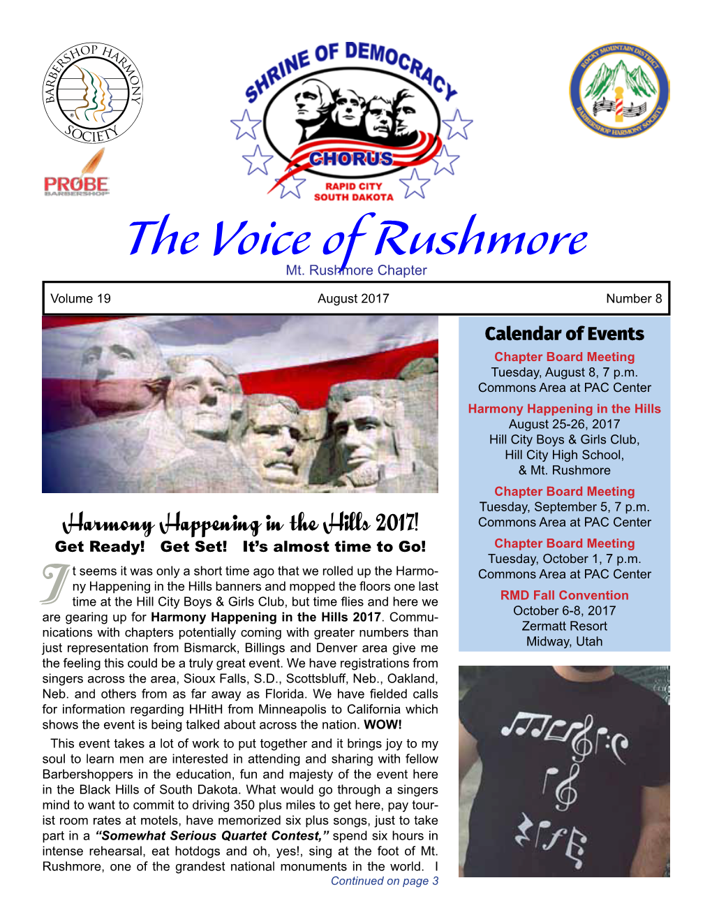 The Voice of Rushmore Mt