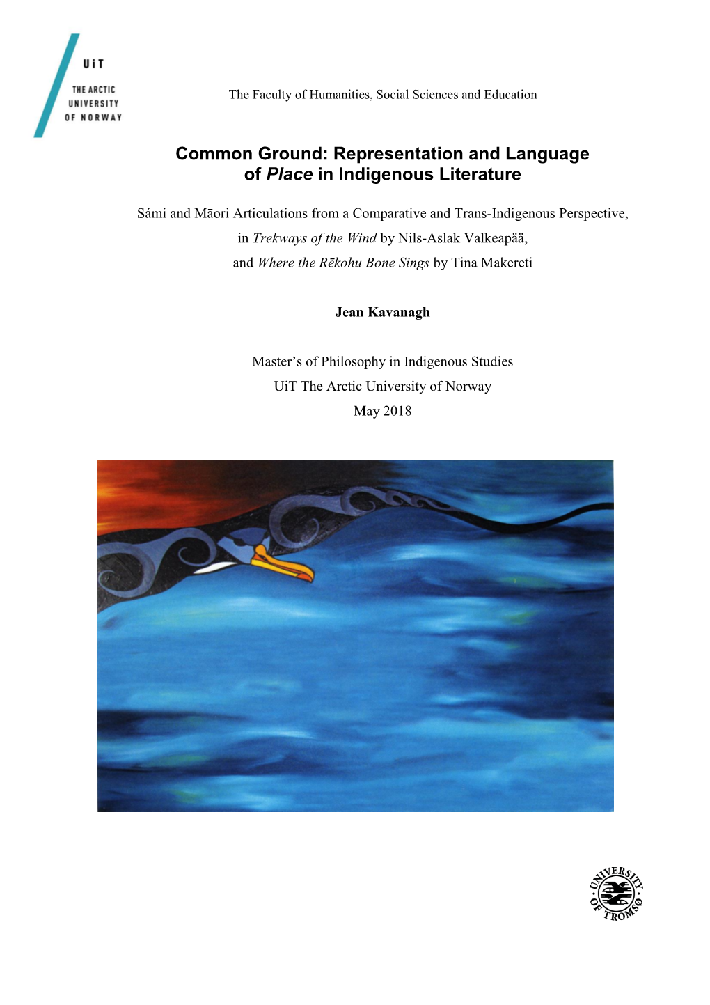 Representation and Language of Place in Indigenous Literature