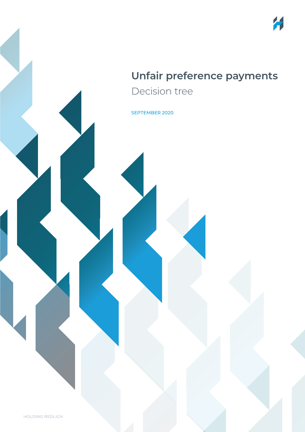 Unfair Preference Payments Decision Tree