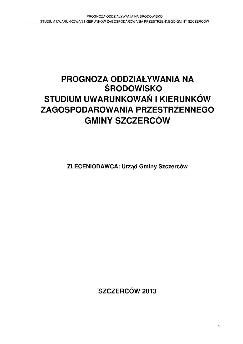 Gminy Szczerców