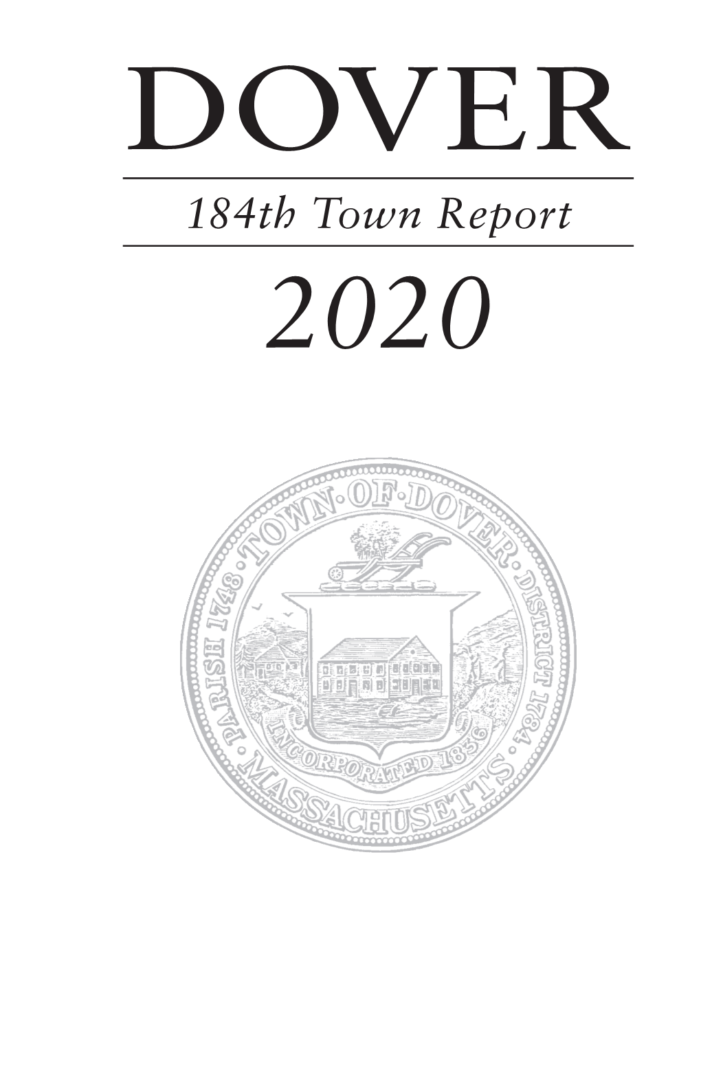 184Th Town Report 2020