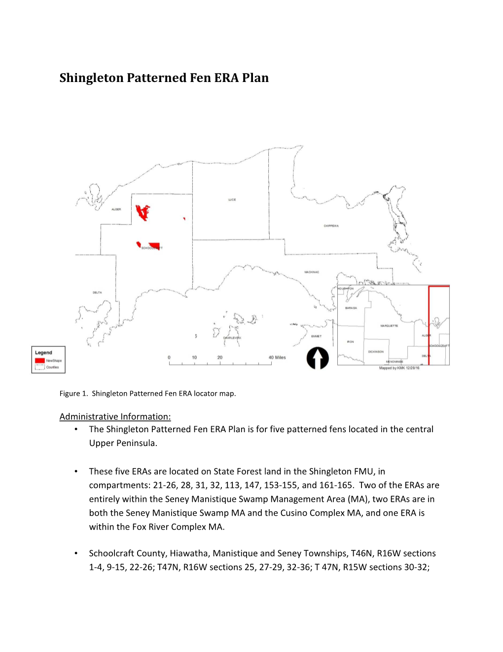 Shingleton Patterned Fen ERA Plan